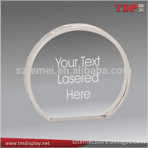 Round Clear Acrylic Award